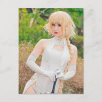 Cosplay Anime Plutôt Asiatique Beauté Photo Carte 