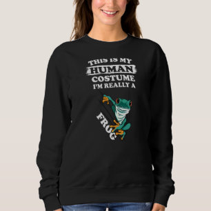 Cosplay Das ist mein menschliches Kostüm, das ich Sweatshirt