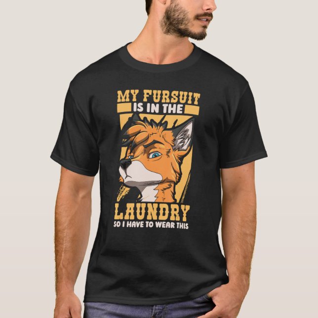 Cosplay Furries Fursona Furry Fandom T-Shirt (Vorderseite)