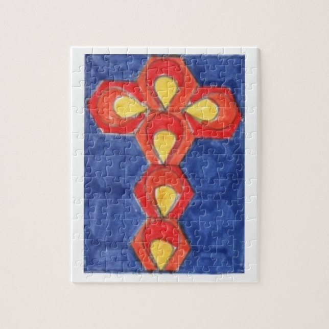 Coss Motif Jigsaw (Vertikal)