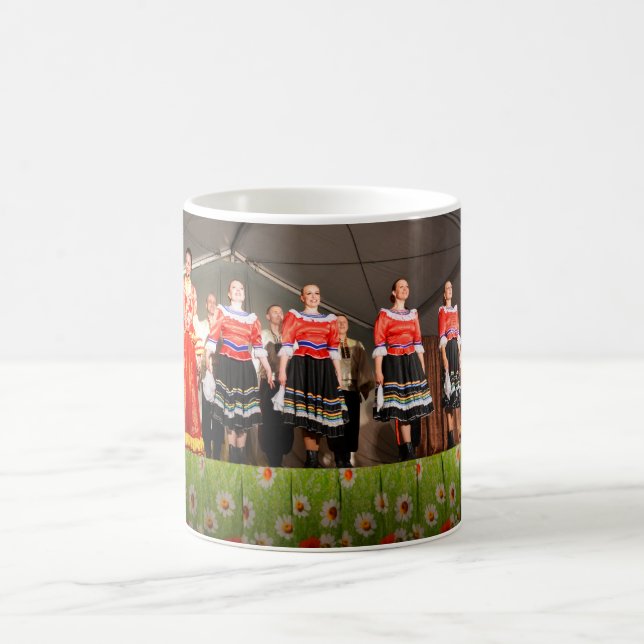 Cossack-Tänzer und Sänger Kaffeetasse (Mittel)