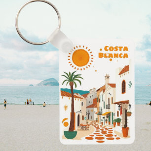 Costa Blanca Spanien Schlüsselanhänger – Mittelmee