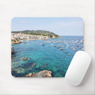 Costa Brava Spanien Landschaftliches Blue Ocean Tr Mousepad