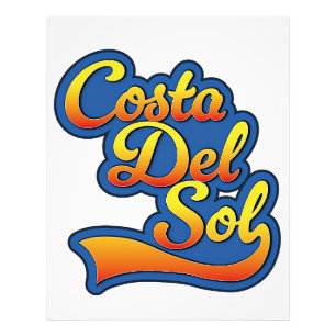 Costa Del Sol Logo Fotodruck