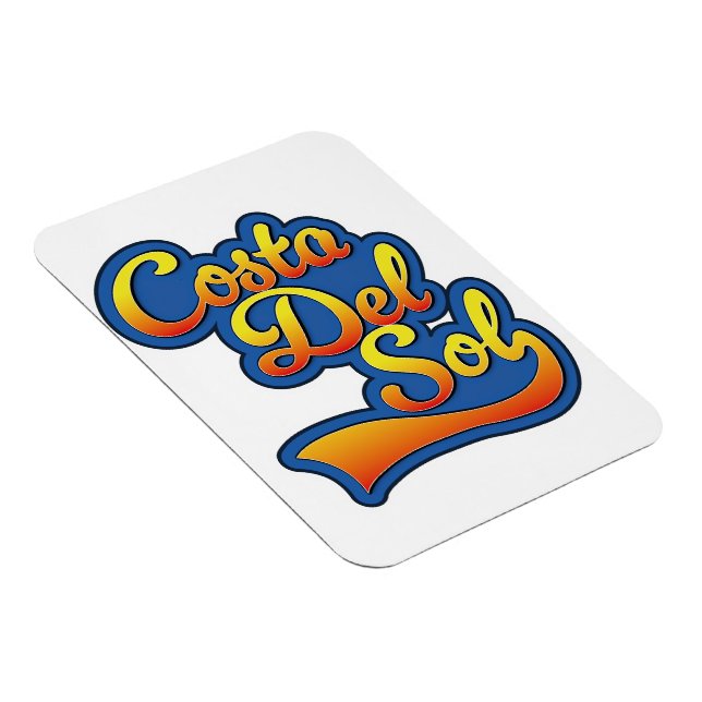 Costa Del Sol Logo Magnet (Rechte Seite)