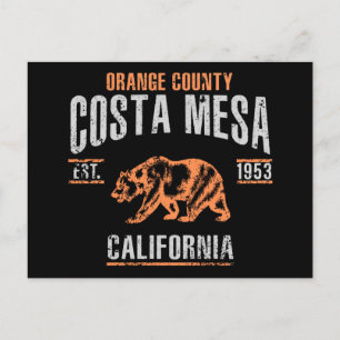 Costa Mesa Postkarte