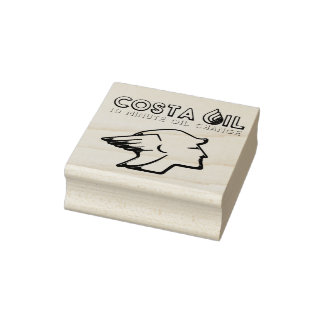 Costa Oil Briefmarke Gummistempel