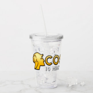 Costa Oil Corporate Gift Tumbler Acryltrinkbecher