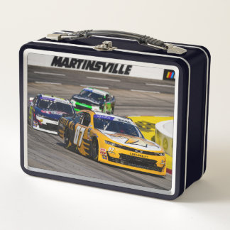 Costa Oil Racing Carson Ware Black Metal Lunchbox