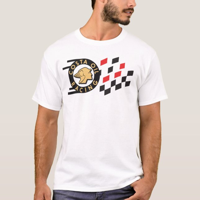 Costa Oil Racing vorne hinten T-Shirt (Vorderseite)