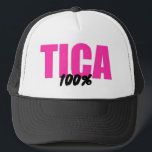 Costa Rica 100 Prozent Costa Rica Frauen Truckerkappe<br><div class="desc">Der perfekte Hut für die Costa Rica Frau ist stolz,  100% Tica zu sein.</div>