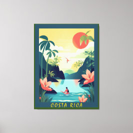COSTA RICA #1 LEINWANDDRUCK