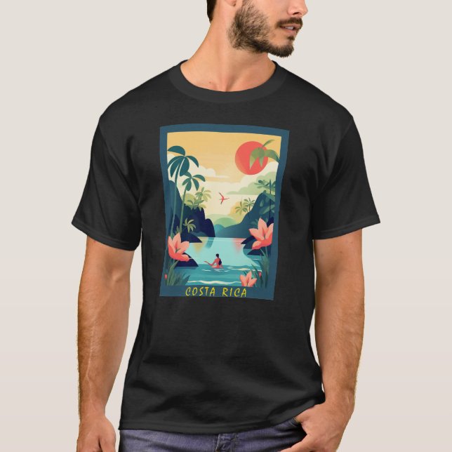 COSTA RICA #1 T-Shirt (Vorderseite)