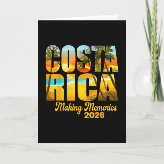 Costa Rica 2026 Erinnerungen schaffen passendes Fa Karte