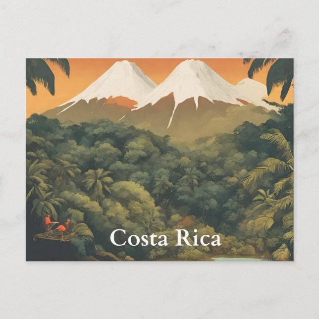 Costa Rica (2) Postkarte (Vorderseite)