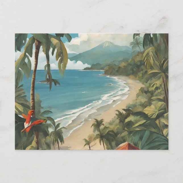 Costa Rica 7 Postkarte (Vorderseite)