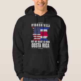 Costa Rica American Patriot Grown Proud Zuhause He Hoodie