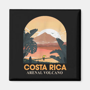 Costa Rica Arenal Vulkan Reisen Strand Sommer Vaca Magnet