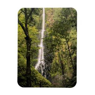Costa Rica, Cocos-Insel, Wafer Bay Wasserfall Magnet