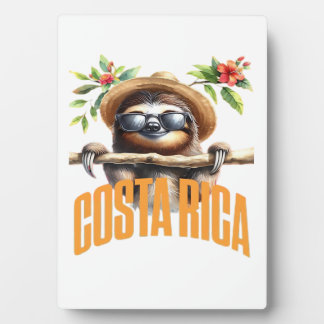 Costa Rica cooler Faultier Classic T-Shirt Fotoplatte