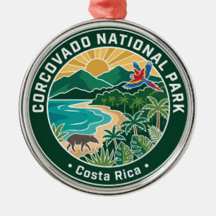 Costa Rica Corcovado-Nationalpark Ornament Aus Metall