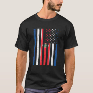 Costa Rica Costa Rica USA Flagge T-Shirt