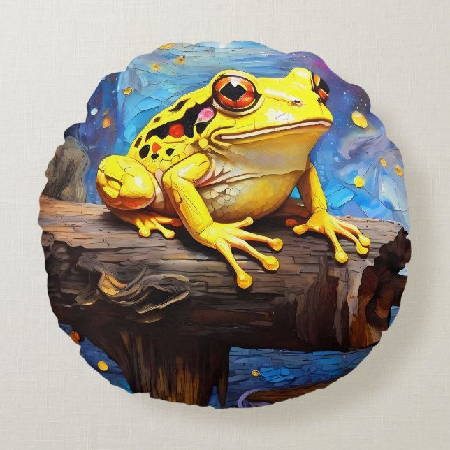 Costa Rica Dart Frog Kissen Kissen (Vorderseite)