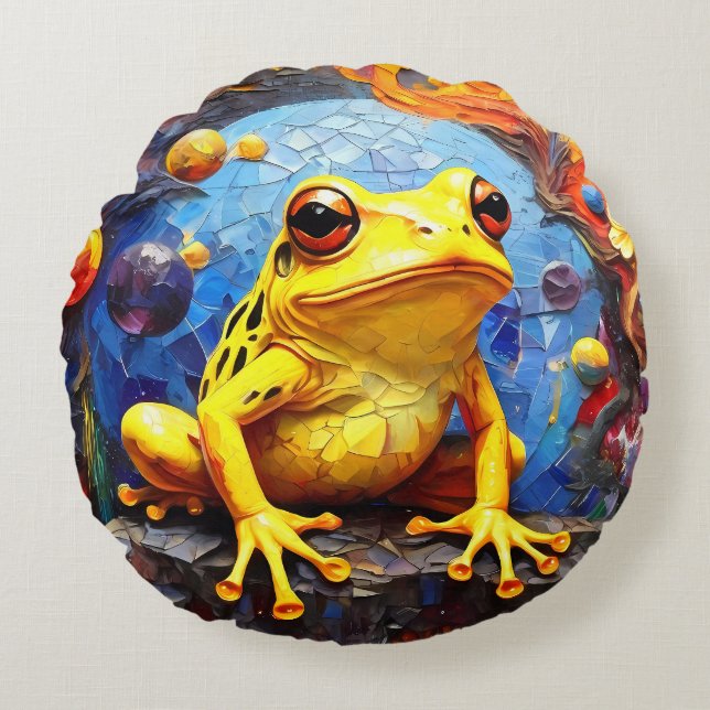 Costa Rica Dart Frog Kissen Kissen (Vorderseite)