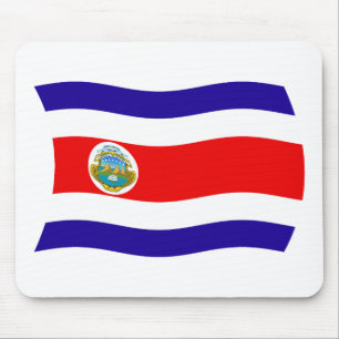 Costa Rica Flag Mauspad