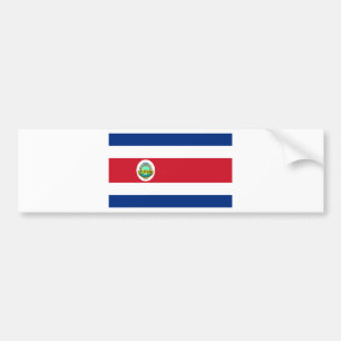 Costa Rica-Flagge CR Autoaufkleber