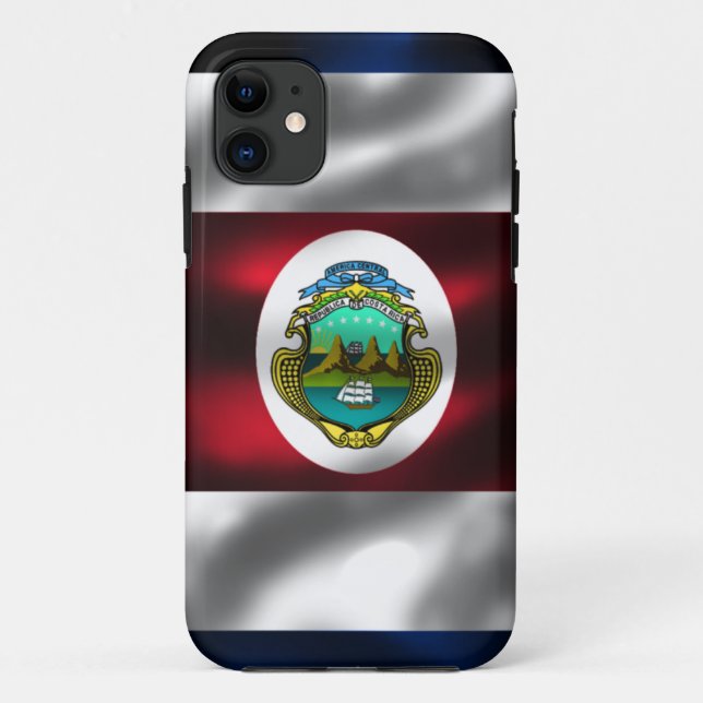 Costa Rica Flagge Iphone 5 Case-Mate-Fall Case-Mate iPhone Hülle (Rückseite)