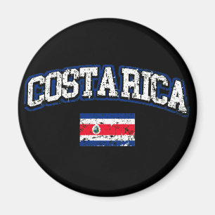 Costa Rica-Flagge Magnet