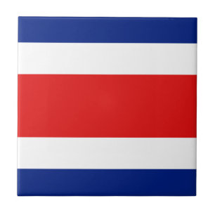 Costa Rica Flaggen-Keramik-Fliese Fliese