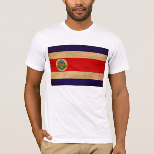 Costa Rica Flaggen-T - Shirt