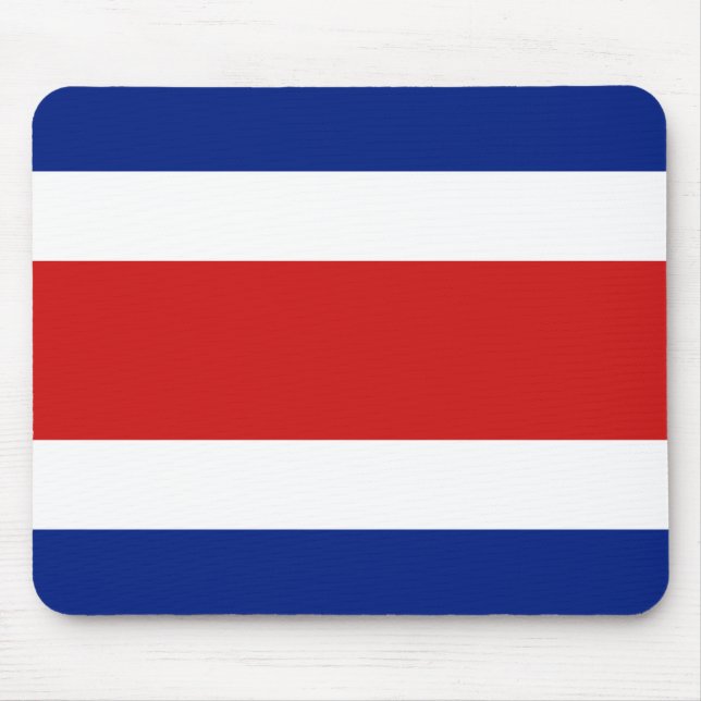 Costa Rica Flaggenmousepad Mousepad (Vorne)