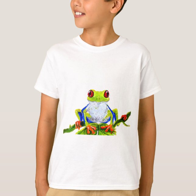 Costa Rica Frosch T-Shirt (Vorderseite)
