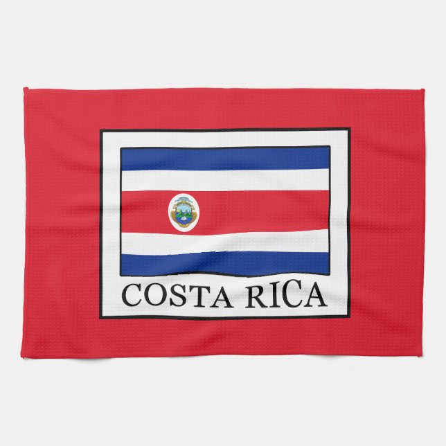 Costa Rica Geschirrtuch (Horizontal)