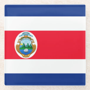 Costa Rica Glasuntersetzer