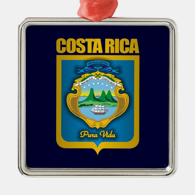 "Costa Rica Gold" Ornamente (Vorne)