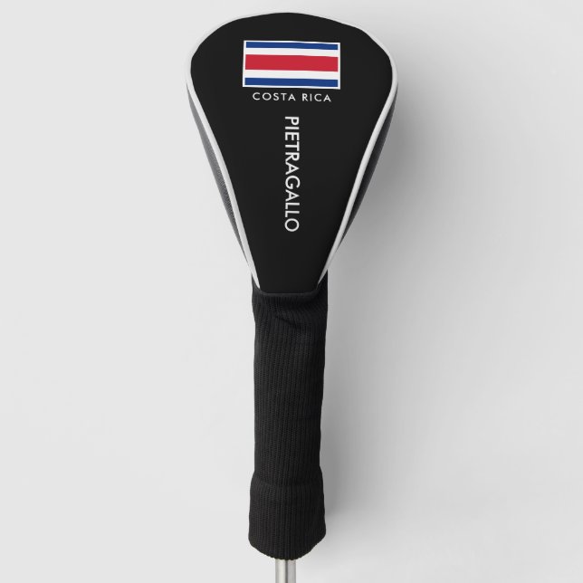 Costa Rica Golf Head Cover Golf Headcover (Vorderseite)