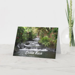 Costa Rica-Gruß-Karte Karte