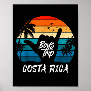 Costa Rica Jungs-Trip-Matching  Poster