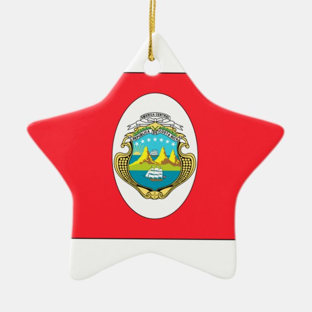 Costa Rica Keramik Ornament (Vorne)