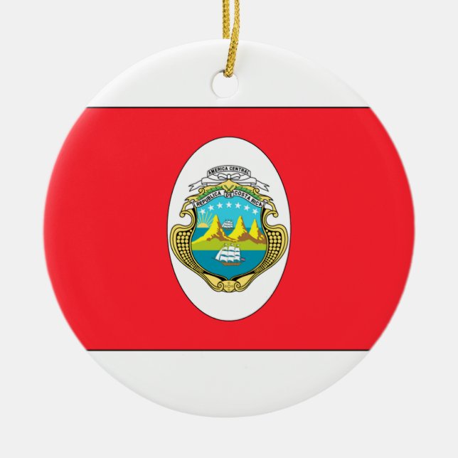 Costa Rica Keramikornament (Vorne)