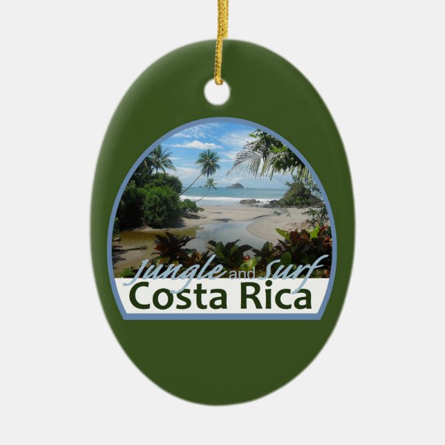 Costa Rica Keramikornament (Vorne)