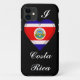 Costa Rica-Kosten Rican Flagge Case-Mate iPhone Hülle (Rückseite)