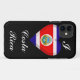 Costa Rica-Kosten Rican Flagge Case-Mate iPhone Hülle (Rückseite (Horizontal))