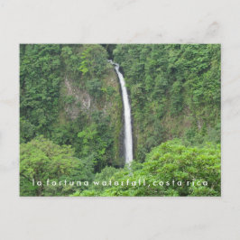 Costa Rica La Fortuna Wasserfall Postkarte