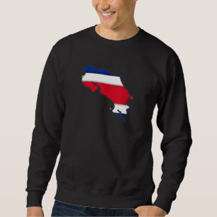 Costa Rica Land Südamerika Costa Rica Fahne C Sweatshirt