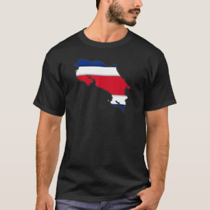 Costa Rica Land Südamerika Costa Rica Fahne C T-Shirt